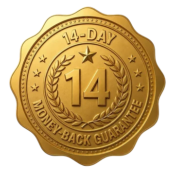 14-day money-back guarantee